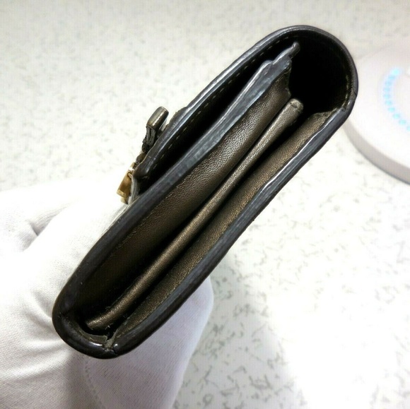 Gucci Gunmetal Silver Microguccissima Wallet - Picture 4 of 8